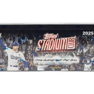 2025 Topps Stadium Club Baseball Hobby Box Trading Cards