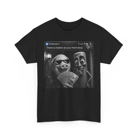 Brainrot Shirt, Tung Tung Tung Sahur John Pork Meme Brainrot Kids Shirt