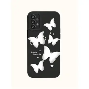 Butterfly Patterned Phone Case Compatible With Samsung Galaxy Series A54/A53/A52(A52S Compatible)/A34(5G)A32(5G)/A14(5G)/A13 5G/A04S/S21/S21U/S22/S22U/S23/S23+/S23U And S24 Series A15/A35(5G)/A55(5G)/A25(5G)