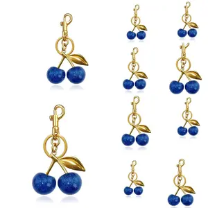 Cute Bag Charms Purse Charm Gift for Women Girl - Car Keyrings Leather Handbags -Fashion Birthday Presents for Woman