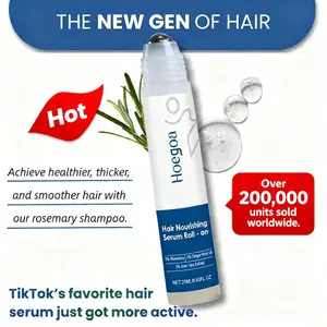 Advanced Hair Density Roll-On Serum 25 ml | 5% Saw Palmetto, 3% Rosemary, 1% Caffeine Herbasome & 3% Fenugreek | Scalp Serum for Reduced Hair Fall | Men & Women