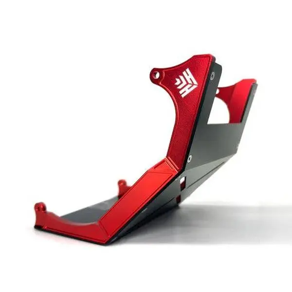 Gritshift Heavy Hitter Talaria Skid Plate - 7075 T6 Billet Aluminum Overbuild Design, Includes Blue Threadlocker, Lifetime Durability Assurance