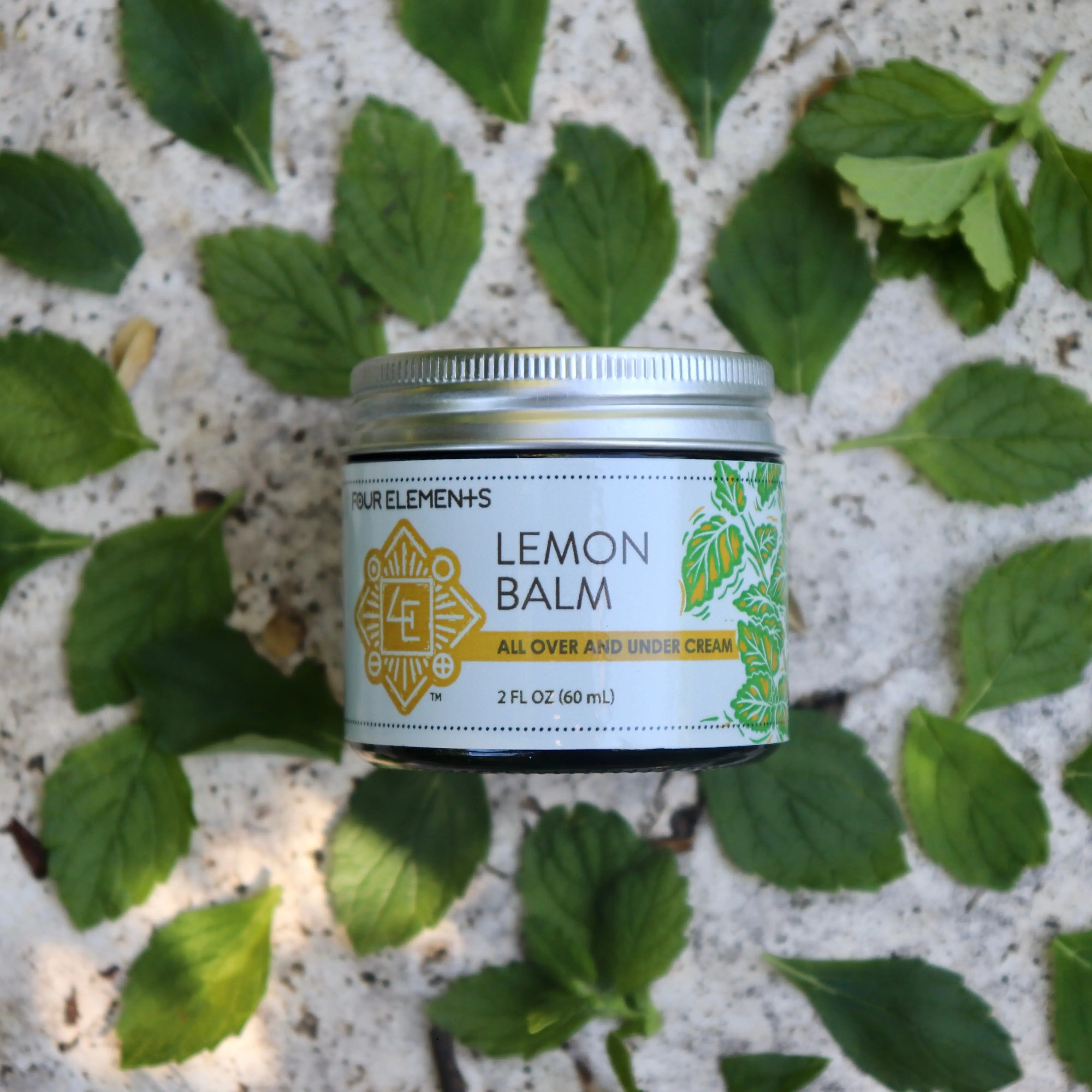 Lemon Balm All Over and Under Cream - 2 oz
