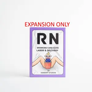 RN Drinking Card Game Labor & Delivery Expansion Pack - An Addition to the Base Game to Give it a L&D Twist