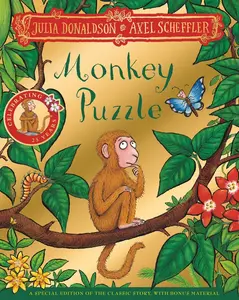 USED Book - Macmillan Childrens Books Monkey Puzzle 25th Anniversary Edition. by Julia Donaldson (Paperback) - english