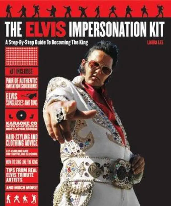 USED Book - Elvis Impersonation Kit: A Step-by-Step Guide to Becoming the King by Laura Lee (Paperback) - english