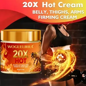 Honey Venom Heat Gel, Warm Gel Formula Rich in Hyaluronic Acid, Ideal for Post-Workout Use, Deep Moisture, Healthy Smooth Skin, Body Lifting Cream