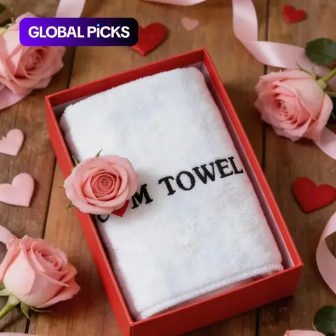 1pc, 35x75cm Microfiber Embroidered Letters Naughty Funny Wash Towel for Boyfriend Girlfriend Husband Wife Adult Humor Gift, Engagement Surprise Towel, Perfect for Valentine's day Wedding Anniversary Bachelorette party Bathroom Decor
