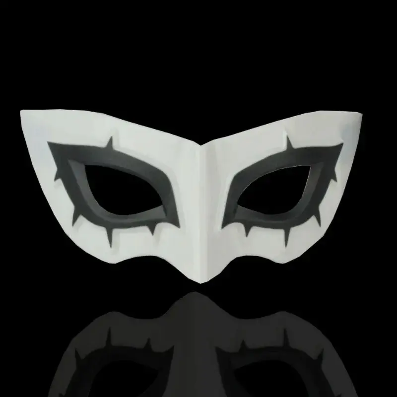 Half Face Mask Male Eye Arsenal Joker Mask Cosplay Props Halloween Party Accessories Persona 5 Hero