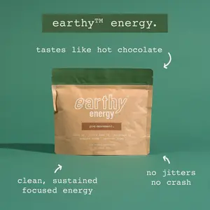 earthy energy- Hot Chocolate Organic Energy Beverage earthy energy- Hot Chocolate Organic Energy Beverage