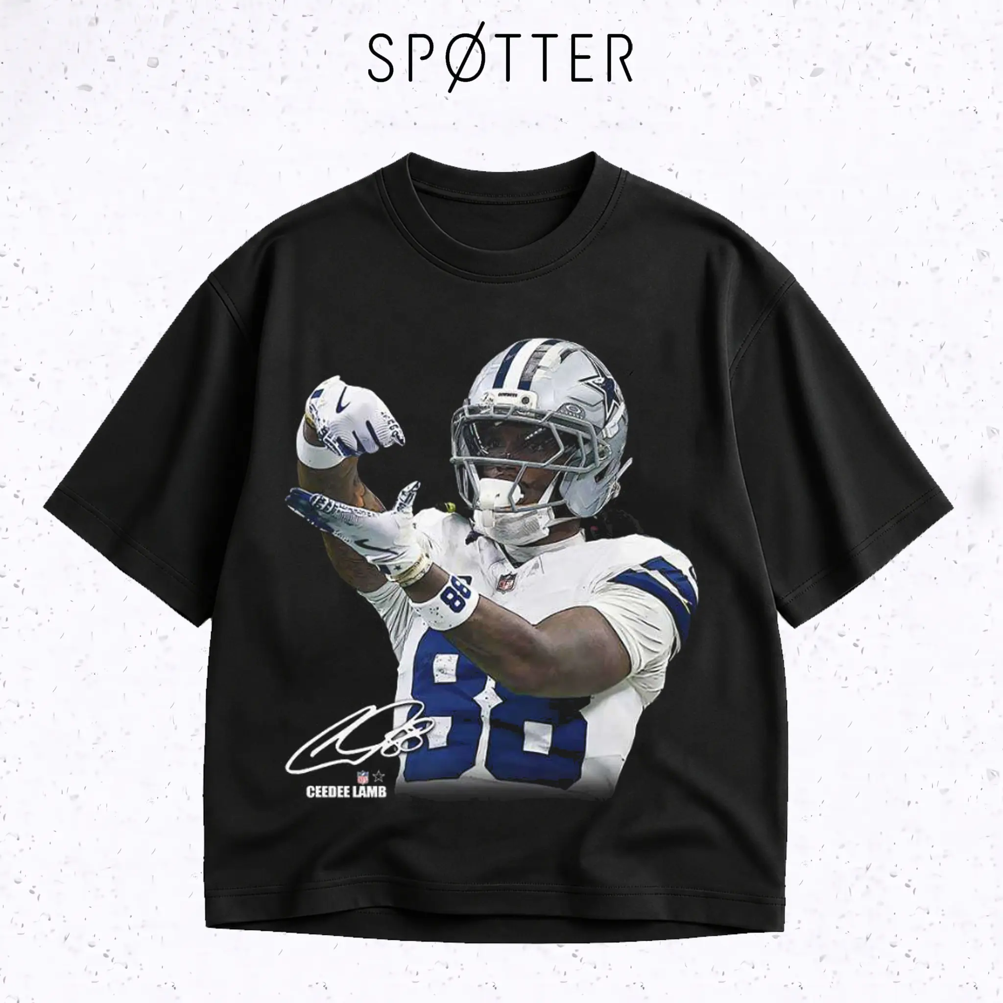 CeeDee Lamb Dallas Cowboys T-Shirt, Lamb #88 NFL Graphic Tee, Football Shirt, Gift for Football Fans, Sports Apparel Cotton Tee, NFL Merch, Vintage Casual Style Gift