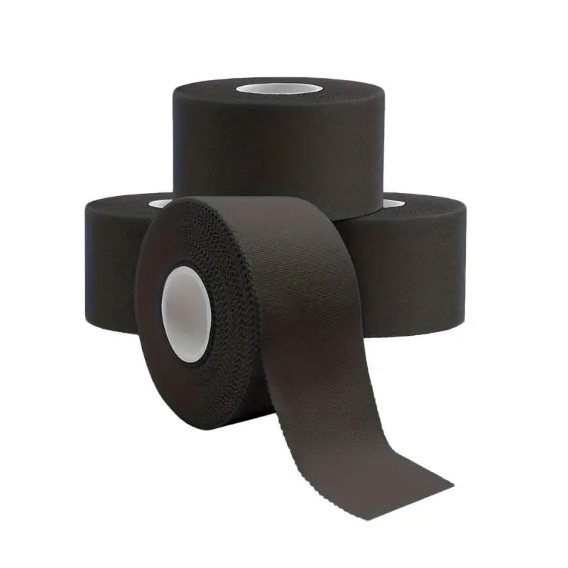YITAP 4-Roll Athletic Sport Tape, Universal Size, Polyester Gauze, Boxing, Training, Fitness, Active and Athlete Tape, Serrated Edge Design, Durable and Flexible