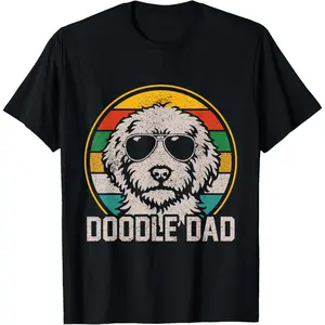 Goldendoodle Dog Lover Vintage Retro Graphic T-Shirt