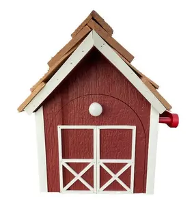 Barn Mailbox | Rustic Wood Mailbox | Amish Wooden Mailbox Barn Mailbox | Rustic Wood Mailbox | Amish Wooden Mailbox