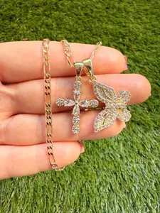 Lucky Cross & Butterfly