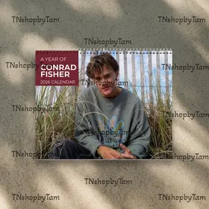 New Conrad Fisher 2026 Calendar, Gift For Fan, 2026 Calendar