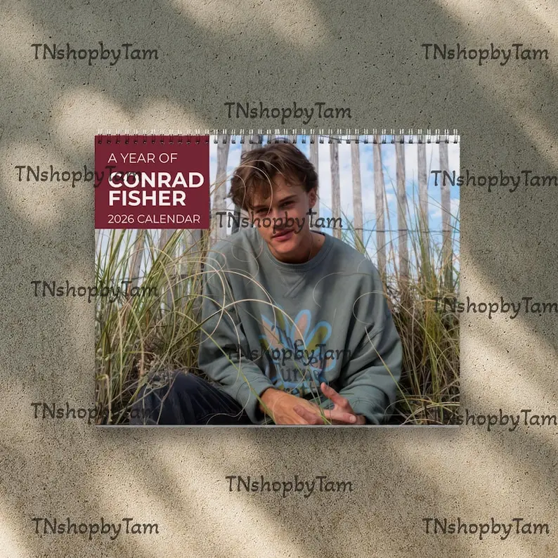 New Conrad Fisher 2026 Calendar, Gift For Fan, 2026 Calendar