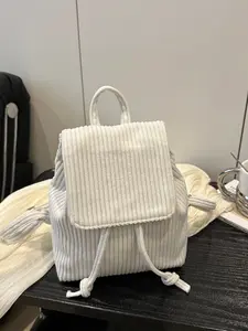 Women's Casual Backpack, Lightweight Fashion Shoulder Bag, Perfect for Daily Use & Outdoor Activities, Stylish Design for Women, Cute Versatile Backpack, Beige Backpack