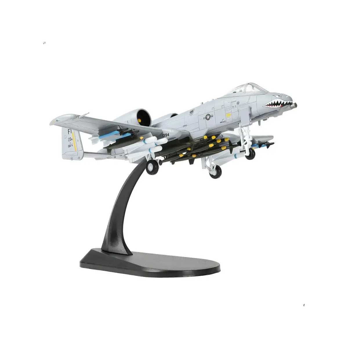 A-10 Thunderbolt II attack aircraft model 1/100 metal, Metal Model Kit, Fighter Jet Model