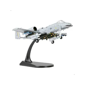 A-10 Thunderbolt II attack aircraft model 1/100 metal