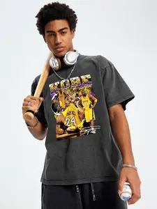 Kobe Bryant 24 Legend Memorial Graphic Tee – Mamba Mentality Retro Lakers Vintage Streetwear Shirt