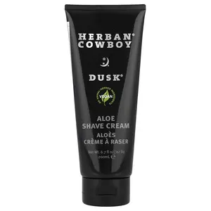Herban Cowboy Aloe Shave Cream, Dusk®, 6.7 fl oz (200 ml)