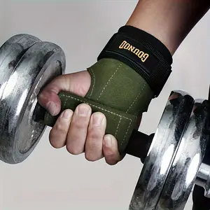 Fitness Grip Wrist Straps, Weightlifting Gloves, Deadlift Assist Straps, Strength Training Palm Sleeves, Workout Accessories, Gym Workouts Including Pull-Ups, Deadlifts, etc., Enhanced Support Unisex
