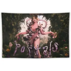 Music Martinez Tapestry - Melanie Album Cover Wall Art For Bedroom, College Dorm, And Home Decor - room decor