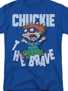Chuckie The Brave Rugrats T-Shirt
