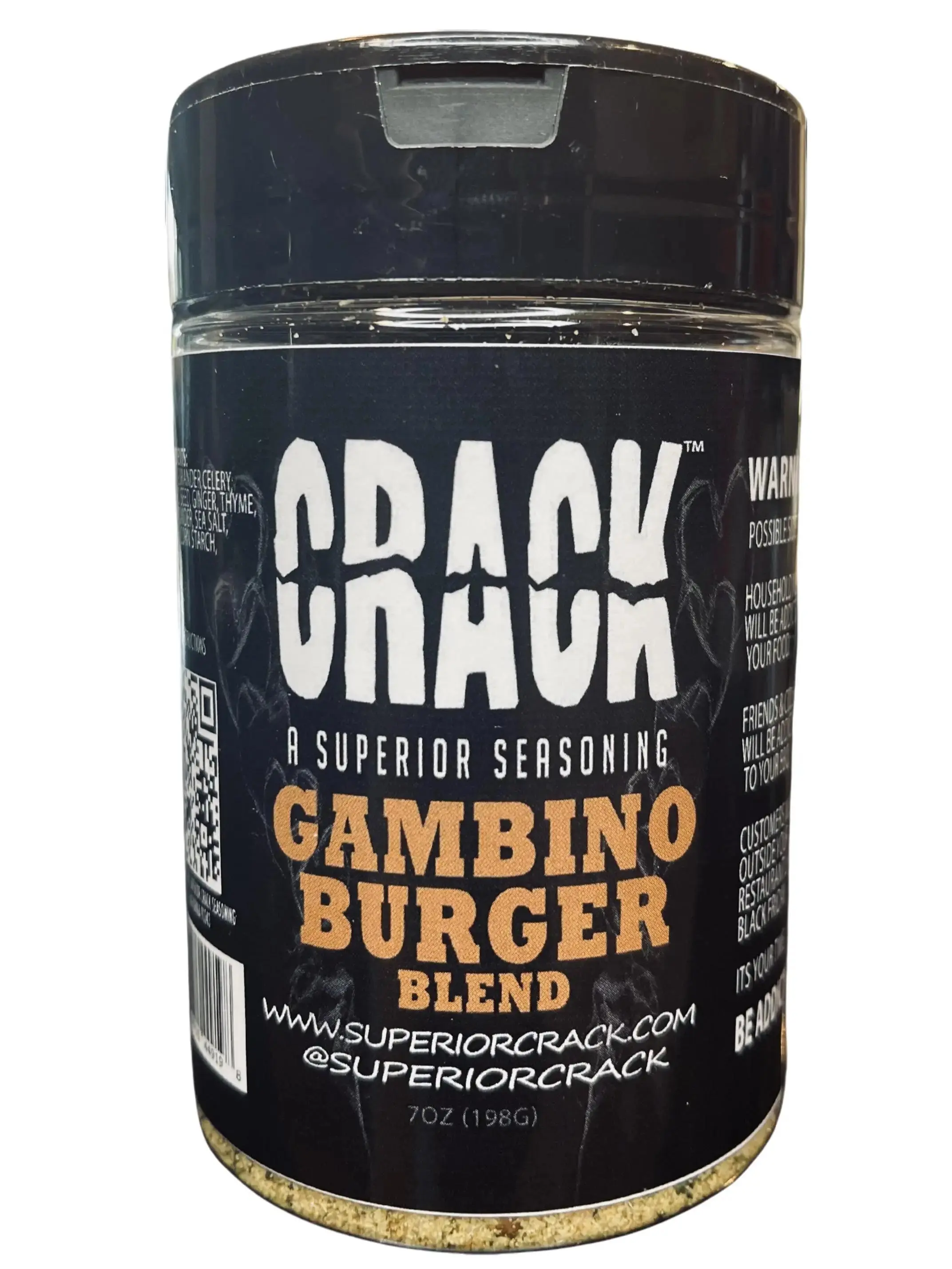 Gambino superBlend - Flavor-Packed Blend of Herbs and Spices for Chicken Thighs & Vegetables - 7oz - Kids Love It!