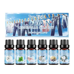 Jue-Fish Diffuser Essential Oil Set Calming Fresh Natural Fragrance Long Lasting Room Scent