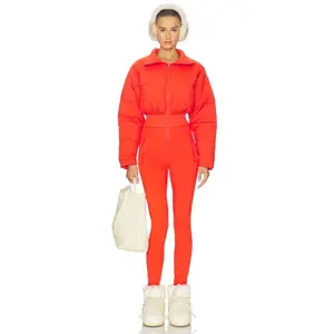 Free People x FP Movement Downhill Diva Ski Suit in Flame