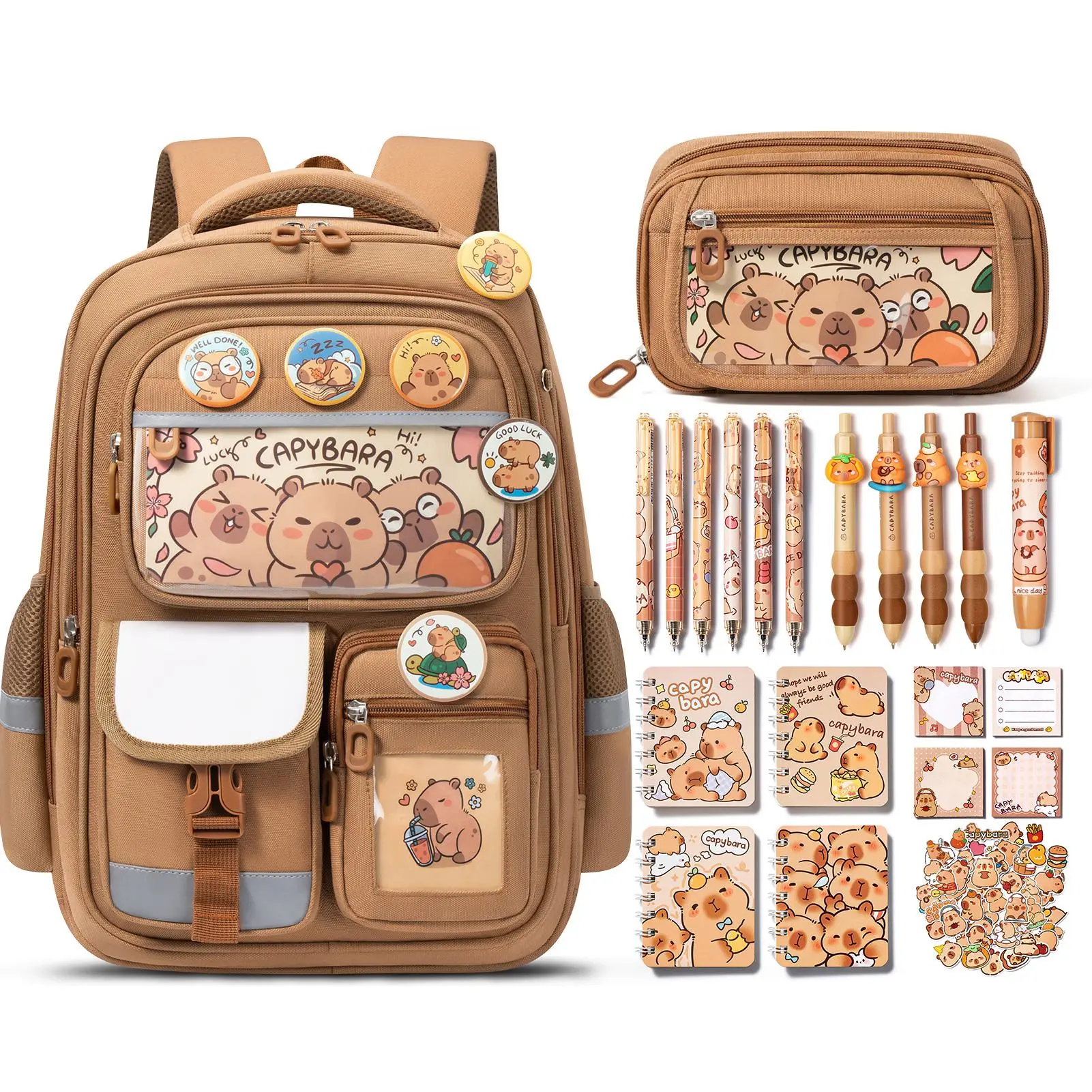 E2 Stationery Set-Kapybara