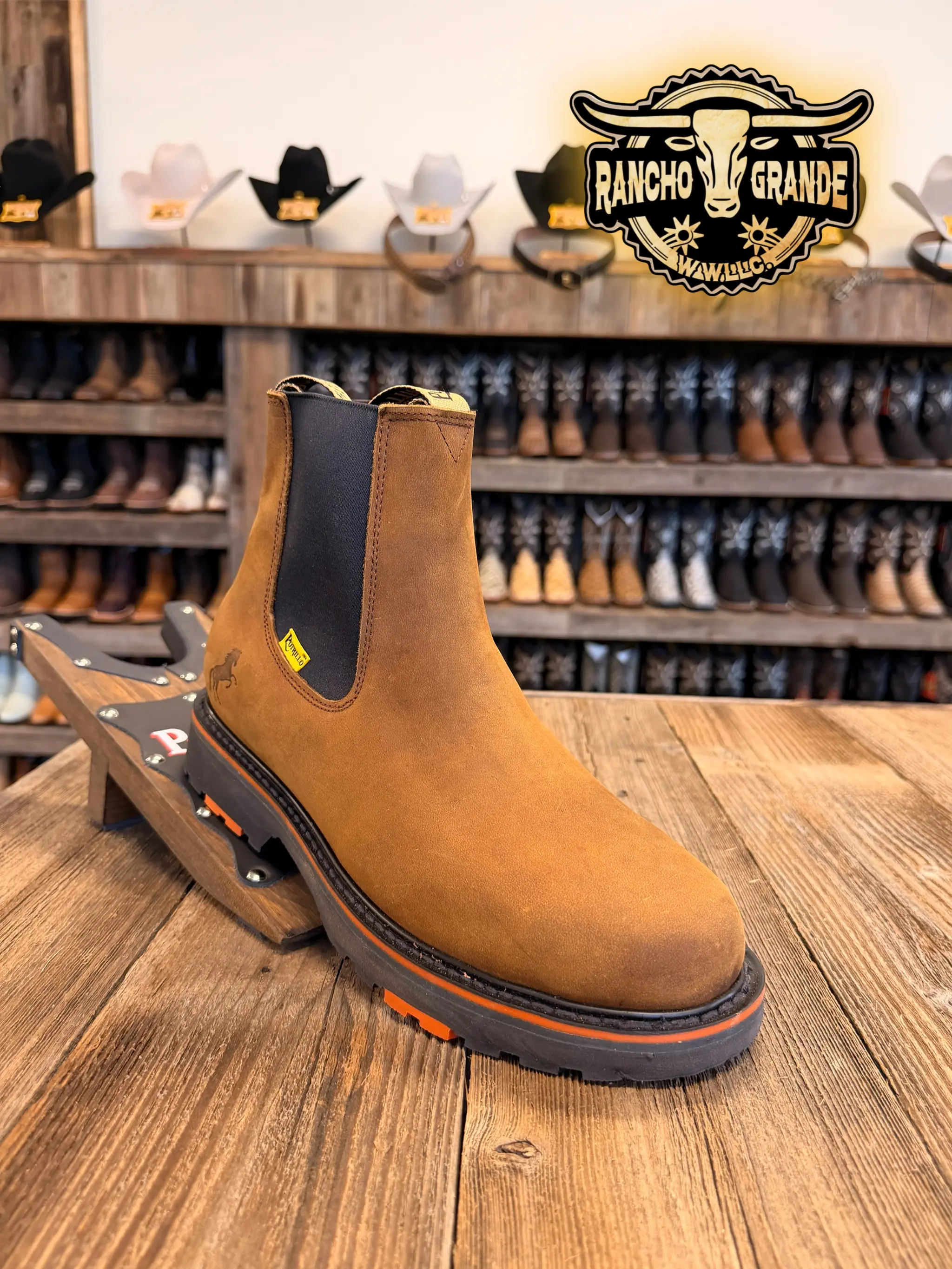 Botin de Trabajo para Hombre Resistente a Resbalones / Mens Slip Resistant Work Boots