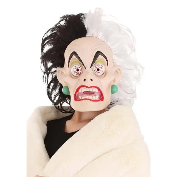 Disney Cruella De Vil Latex Mask from 101 Dalmatians
