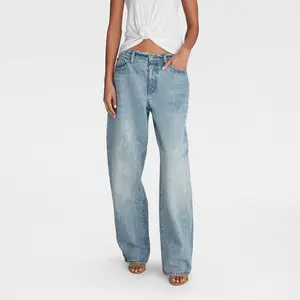KBB by KAHLANA Women's Mid-Rise Barrel Leg 'The Kahlana Jean' - KBB Indigo 10 KBB by KAHLANA Women's Mid-Rise Barrel Leg 'The Kahlana Jean' - KBB Indigo 10