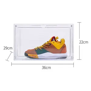Plastic Shoes Case Thickened Transparent Drawer Case Plastic Shoe Boxes Stackable Box Shoe Organizer Shoebox Dustproof Shoe Rack
