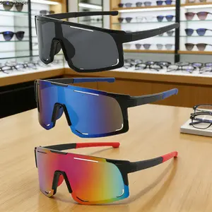 3-Pack Polarized Cycling Sunglasses for Men & Women, UV400 Windproof Sport Shades, Lightweight Eyewear for Road Riding, Biking & Outdoor Cycling