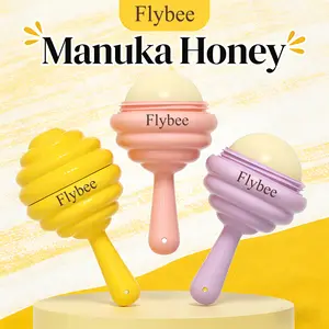 【Buy 3 Get 5 Free】FLYBEE Manuka Honey Lipstick, Moisture for Dry Lips, Glossy Finish,  90% Natural Ingredients- Manuka Honey, Coconut, Jojoba & Oat Oil