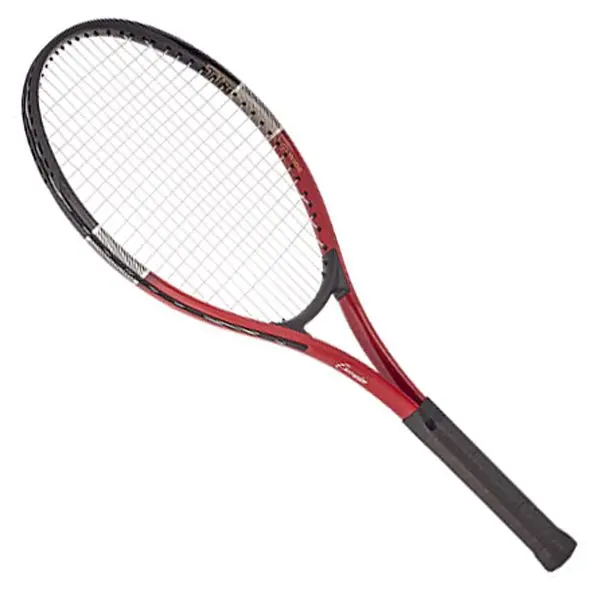 212 MAIN ATR75 Oversize Head Titanium Tennis Racket for Adult Fitness Enthusiasts - Sports Gear, Titanium Frame, Wide Body, Cushioned Leather Grip, High-Quality Nylon Strings, 25-27 Lb Tension, 27x11x2" Dimensions