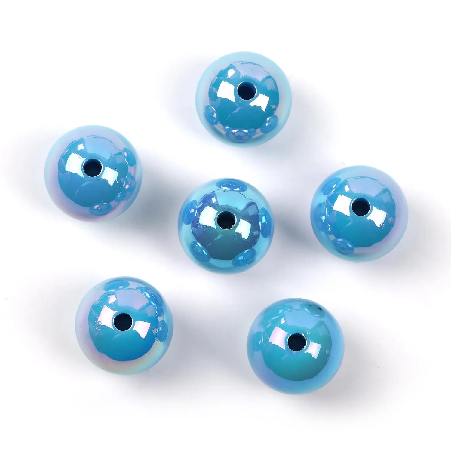 14.Dark sky blue CM594012 100PCS 16MM
