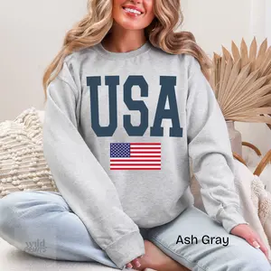 Patriotic Crewneck Sweatshirt