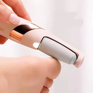 Rechargeable Electric Foot Callus Remover, Electric Foot Callus Remover Kit Foot File, Cordless Pedicure Machine, Foot Grinder, Portable Foot Files Cleaning Tool for Home and Travel, Winter Gift, Valentine's Day Gift