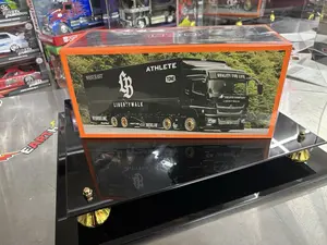 MITSUBISHI FUSO SUPER GREAT RHD LB-TRUCKS BLACK 1/64 DIECAST BY GCD KS-073-302