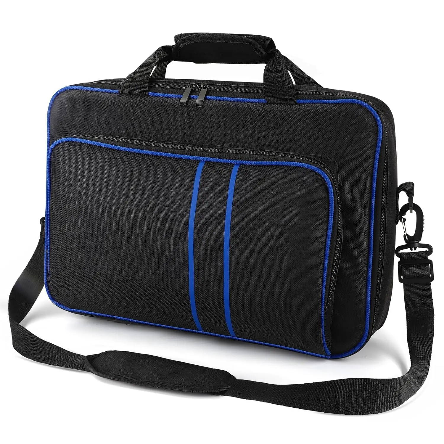 Beewin PS5 Slim Travel Case, PS5 Slim Bag Compatible with PlayStation 5 Slim Console, PS5 Slim Travel Bag Playstation 5 Slim Carrying Case Console Digital, Disk Edition, Controller, Stand, Game Cards Accessories Adjustable Smartphone