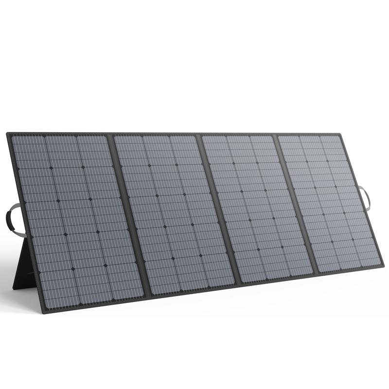 MHPOWOS 440W 400W 220W 110W Solar Panel for Power Station Solar Generator , IP67 Waterproof 23.5% Efficiency Portable Foldable Solar Charger with Adjustable Kickstand for Camping Outdoor