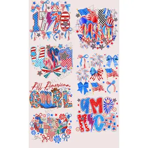 1776 (1) PREMADE GANGSHEET - 22X36 DTF TRANSFERS - DIRECT TO FILM