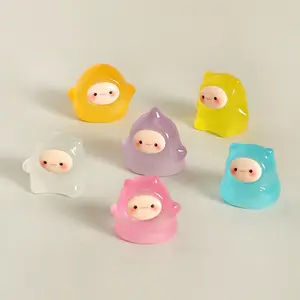 Cute Toy Decorations: Mini Fairies & Ghosts Glow-in-the-Dark Charming Beads