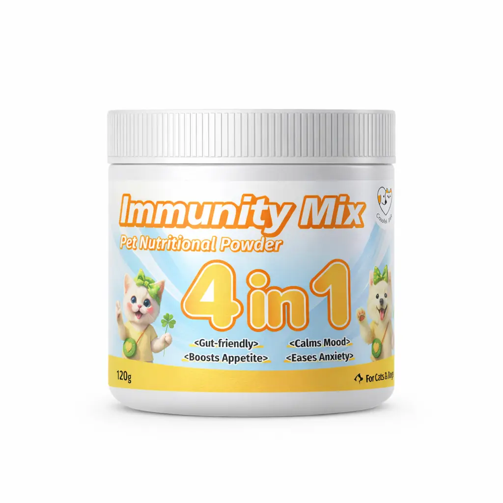 Cassiel-Pet Pet Daily Digestive Care Powder for Cats & Dogs, Tummy Care Blend, Easy to Feed, Mix with Food
