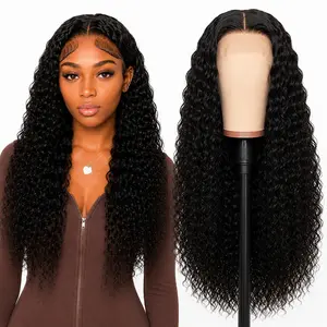 Only $69 = 100 Human Hair WIg 13x4 Deep Wave Lace Front Wigs Human Hair PrePlucked HD Transparent Lace Frontal Wig with Baby Hair 180% Density Human Hair Lace Front Wigs for Women Natural Black